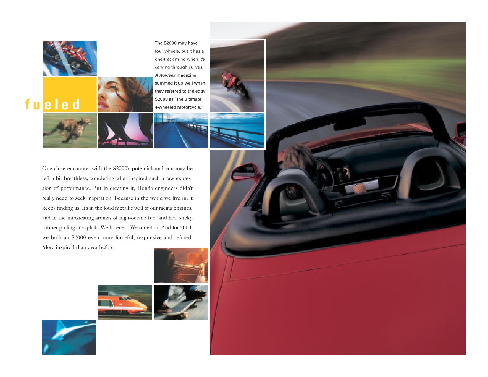 2004 Honda S2000 Brochure Page 6